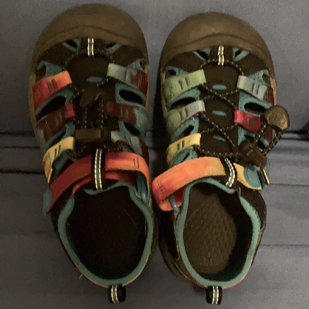Keen H2 multi-color sandals kids 12